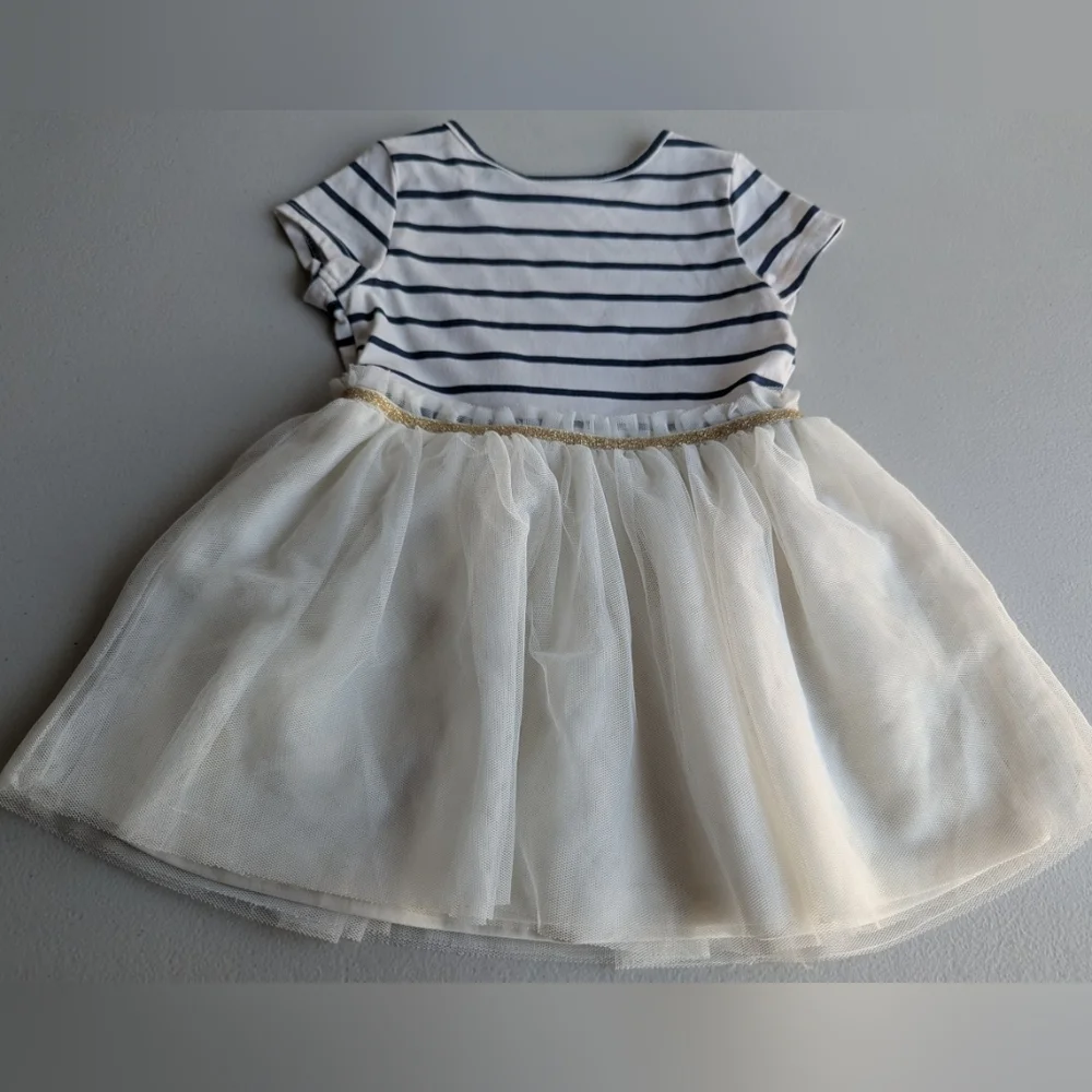 The Children's Place Navy Striped Onesie